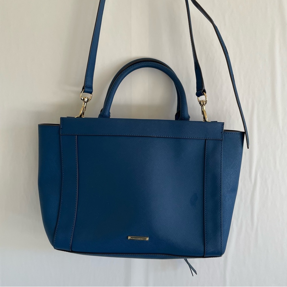 Rebecca Minkoff Blue Leather Crossbody Bag